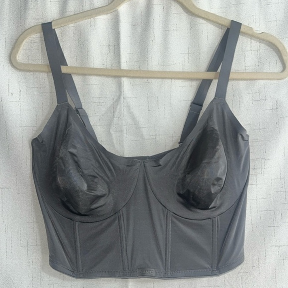 Skims Shine Corset Demi Bra Size 36D